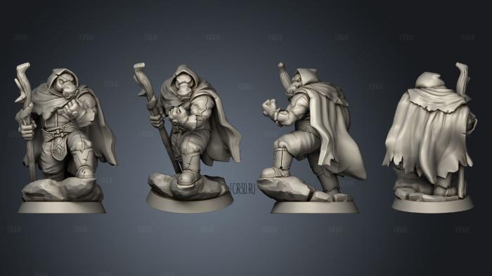 Hippokin Wizard stl model for CNC