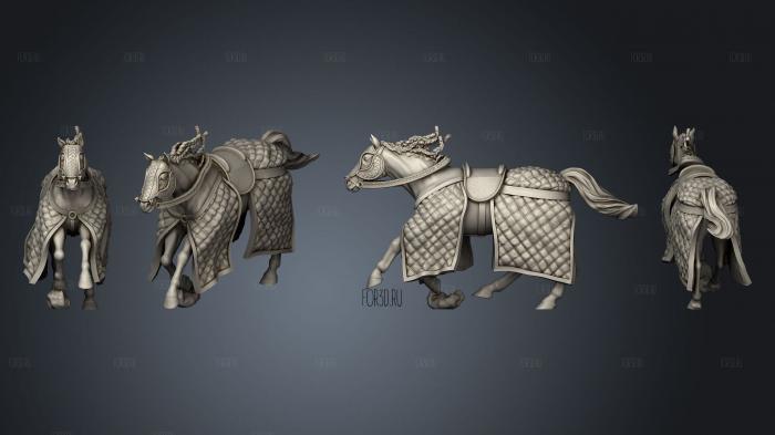 horse heavy tack B 3d stl модель для ЧПУ