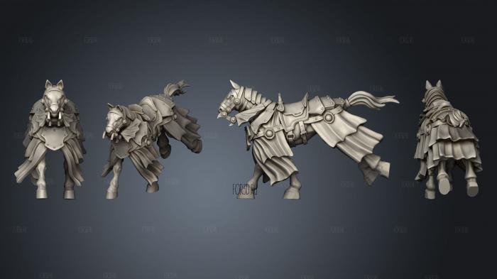 Horse 05 stl model for CNC