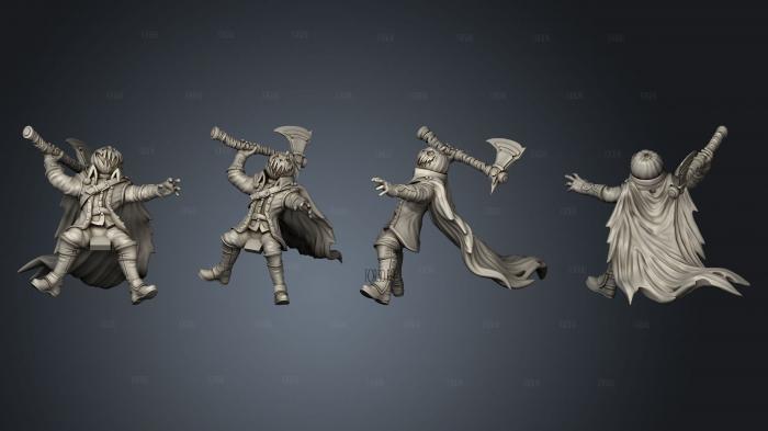 Horseman 06 stl model for CNC