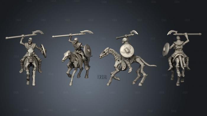 Horsemen 2 Spear stl model for CNC