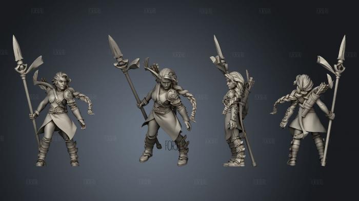 Human Ranger ver 3 3d stl модель для ЧПУ