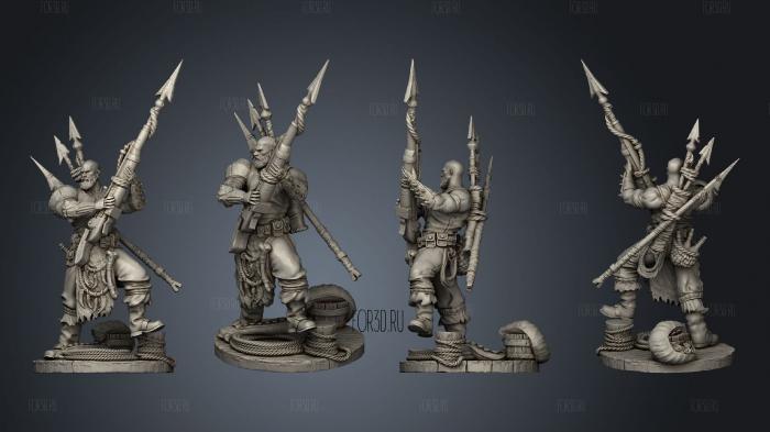 Hunter 03 3d stl модель для ЧПУ