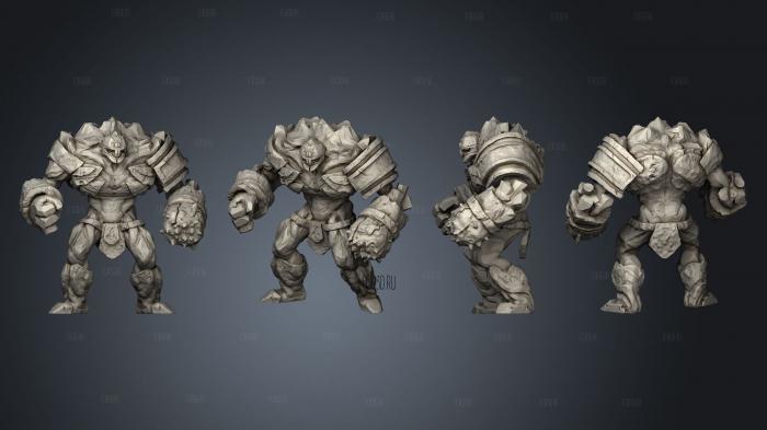 Ice Golem Large 3d stl модель для ЧПУ