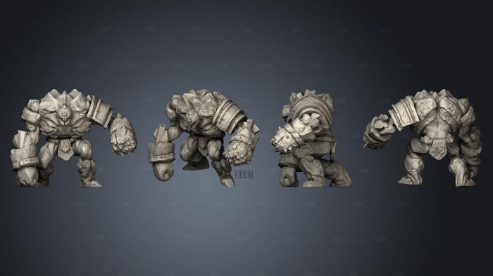 Ice Golem Pound Large 3d stl модель для ЧПУ