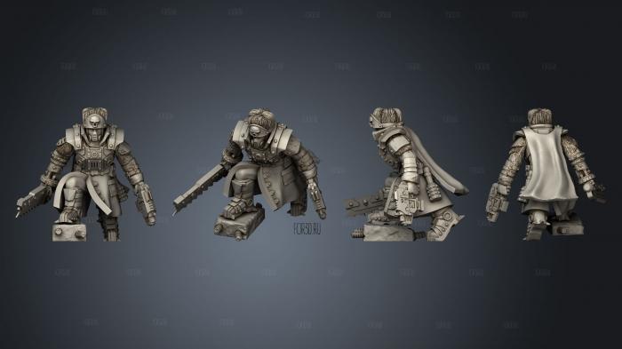 Ice Warriors Lieutenant of the Imperial Force 3d stl модель для ЧПУ