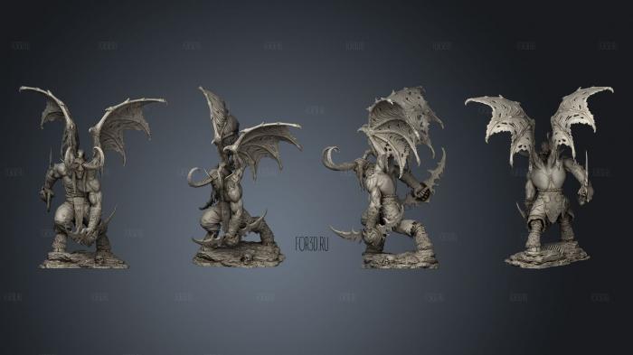 illidan Stormrage stl model for CNC