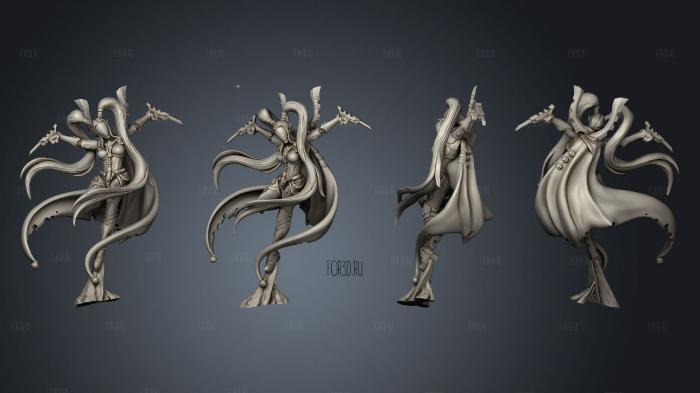 Illrune Trickster Assassin 2 stl model for CNC