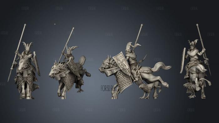Imperial Kindred Cataphract body stl model for CNC