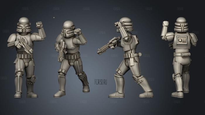Imperial Trooper Squad Airborne Helmet 3d stl модель для ЧПУ
