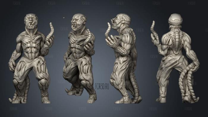 Infected Male Based stl model for CNC