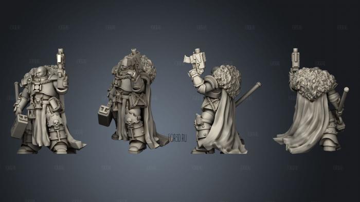 Inquisitor Witch Hunter stl model for CNC