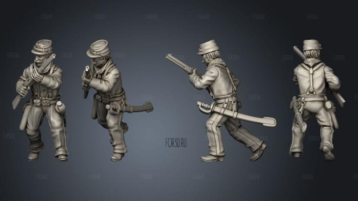 Join or Die CAVALRY 02 stl model for CNC