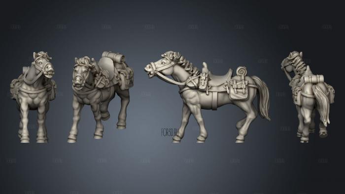 Join or Die COWBOY HORSE 06 stl model for CNC