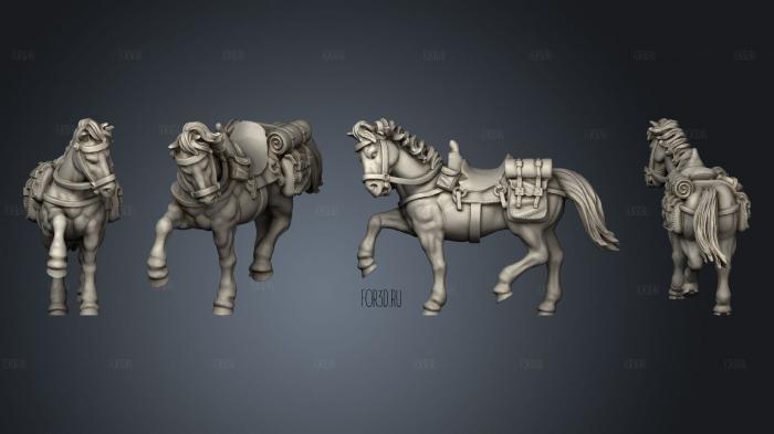 Join or Die COWBOY HORSE 07 3d stl модель для ЧПУ