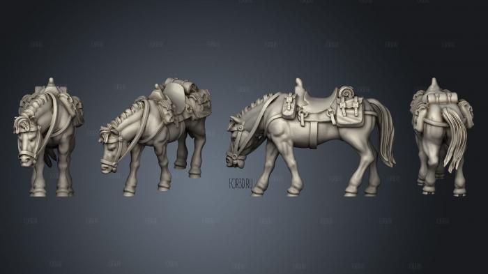 Join or Die COWBOY HORSE 13 stl model for CNC