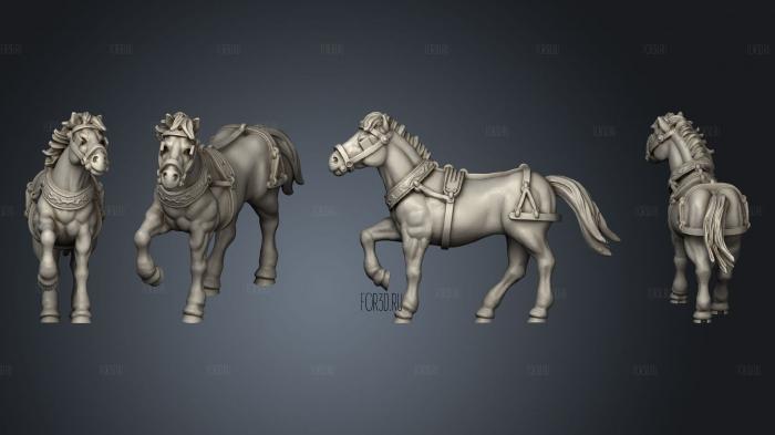 Join or Die STAGECOACH HORSE 03 3d stl модель для ЧПУ