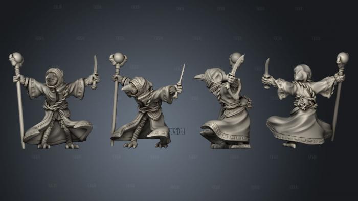 Kenku Wizard Blast Attack 3d stl модель для ЧПУ