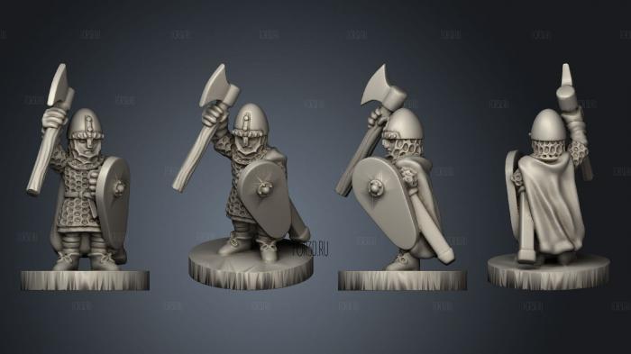 KING HAROLD stl model for CNC