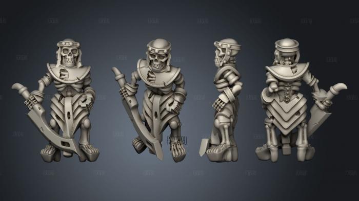 King of Sands Bone Thrower crew 01 stl model for CNC