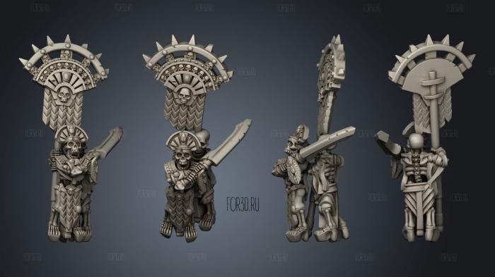 King of Sands Chariot Crew 04 stl model for CNC
