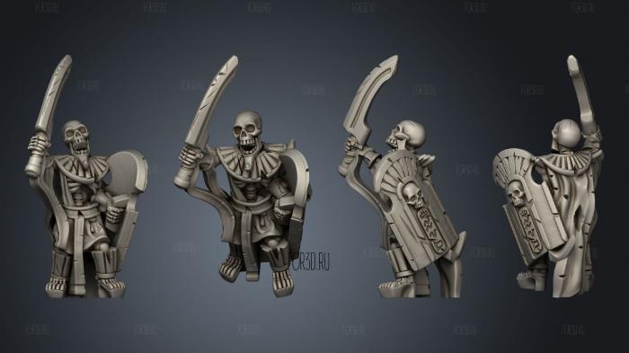 King of Sands Chariot Crew 06 stl model for CNC