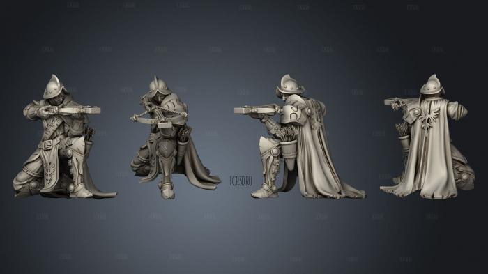 King s Cae Ranged Blue Cape C 3d stl модель для ЧПУ