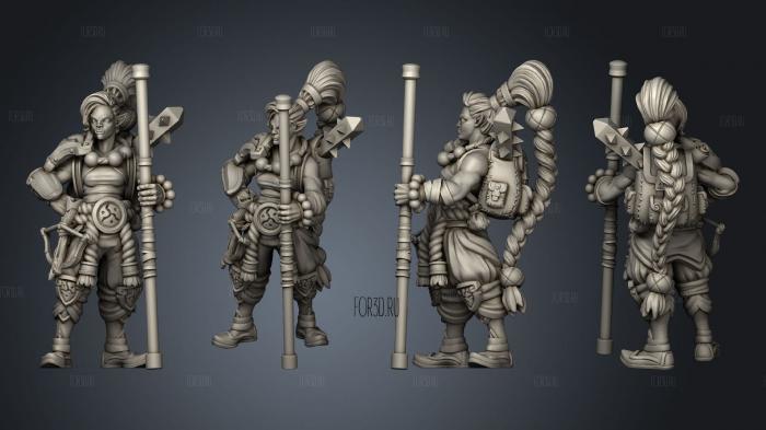 kiroda the monk 03 stl model for CNC