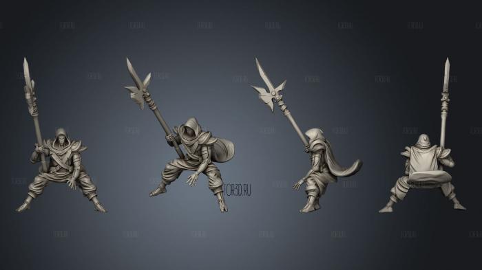 Kirveh Warforged Emissary stl model for CNC