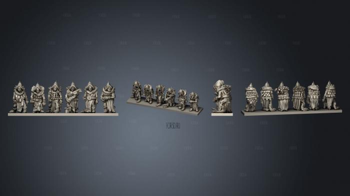 Knucklebones Orcs orcpike A 3d stl модель для ЧПУ