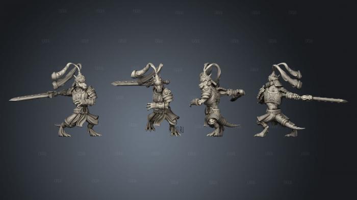 Kobolds of Yao Long Temple General stl model for CNC