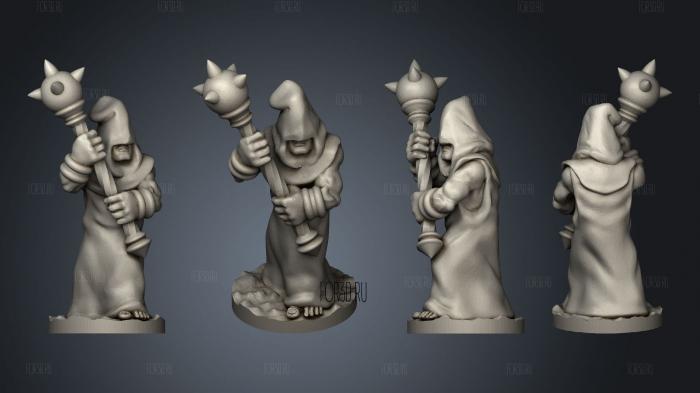 Культист 4 3d stl модель для ЧПУ