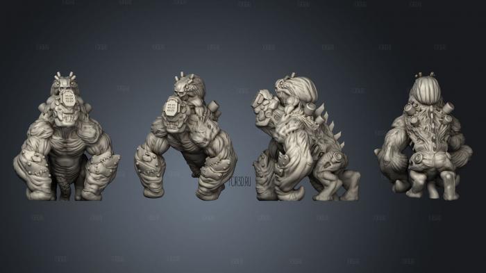 Kyton Brute Based stl model for CNC