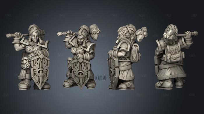 lasryl the cleric 02 stl model for CNC