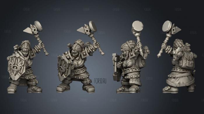 lasryl the cleric 06 stl model for CNC
