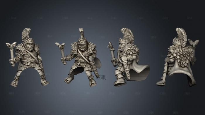 LEGATE TITUS ON HORSE 3d stl модель для ЧПУ