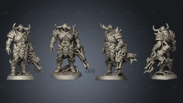 Legatus Legion Warlord stl model for CNC