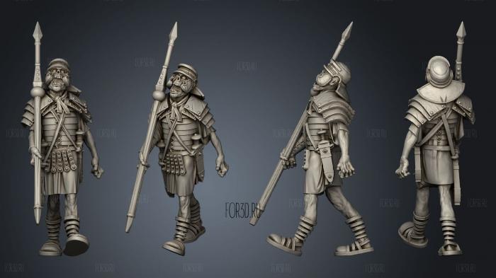 LEGGIONAIRE MARCHING 3d stl модель для ЧПУ