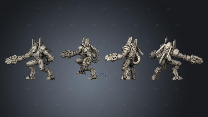 Legion Prime Mech 004 stl model for CNC