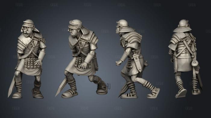 LEGIONNAIRE FLANK 3 3d stl модель для ЧПУ