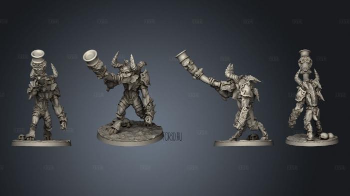 Lesser Demon Command Group 2 3d stl модель для ЧПУ