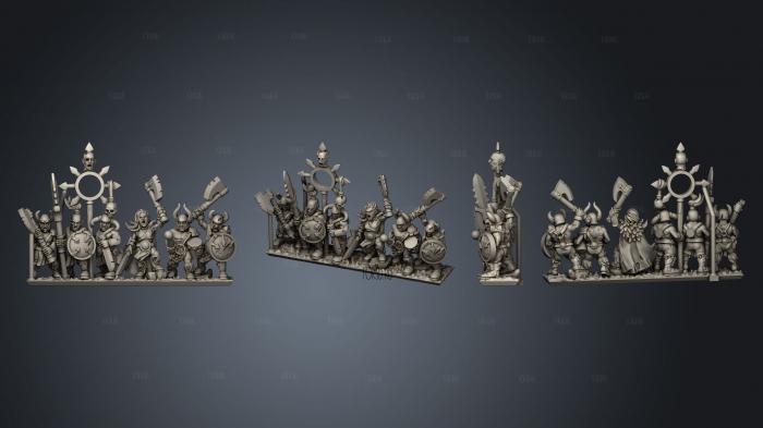 light infantry c 2 standard 1 3d stl модель для ЧПУ