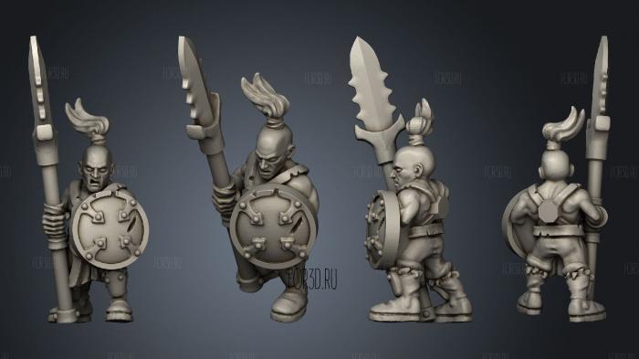 Light Infantry 04 3d stl модель для ЧПУ