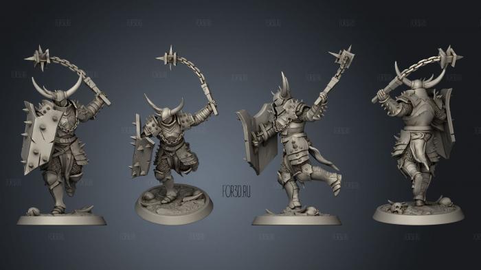 Light Soldier Flail Run 3d stl модель для ЧПУ