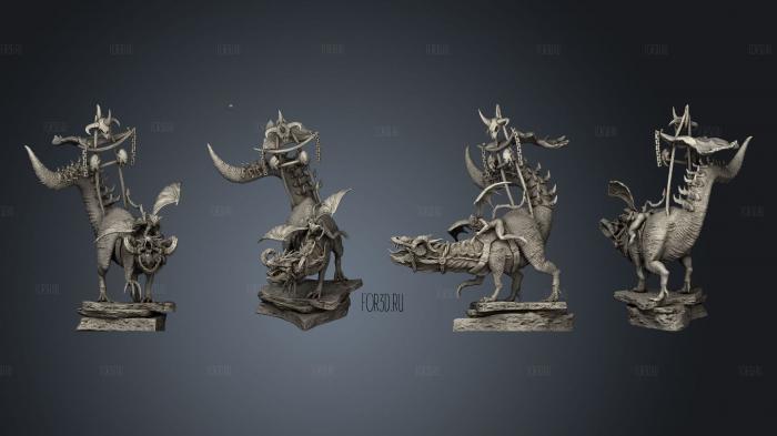 Lilith Rider C stl model for CNC