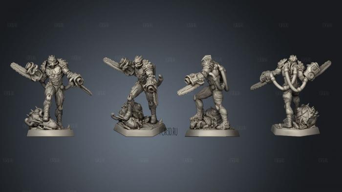 Logan Butcher 3d stl модель для ЧПУ