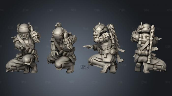 Madox mortar operator 3d stl модель для ЧПУ