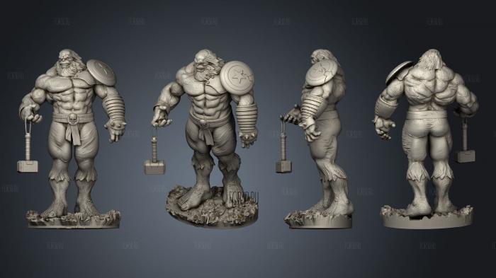 Maestro Hulk 2 stl model for CNC