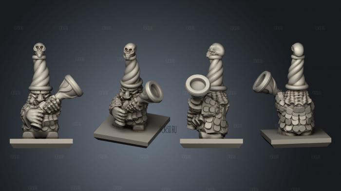 Magma dwarf 12 stl model for CNC