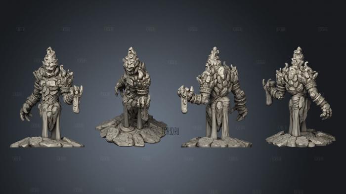 Magma Elemental stl model for CNC